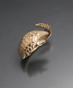 pangolin,   bronze