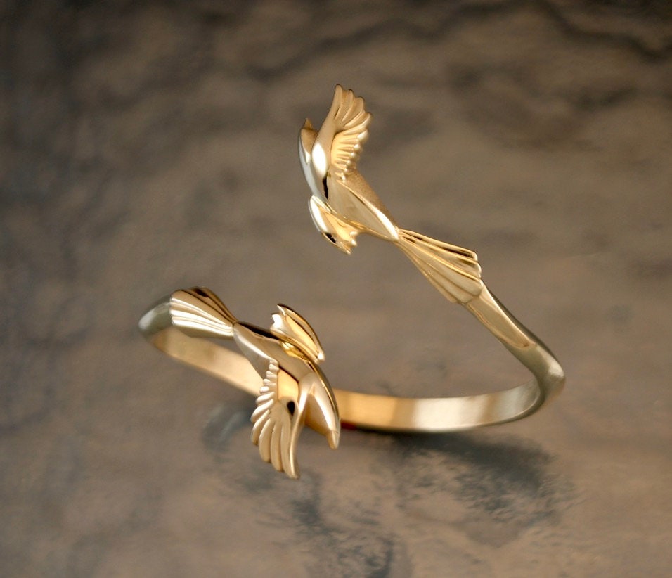 magpies bracelet  bronze or silver