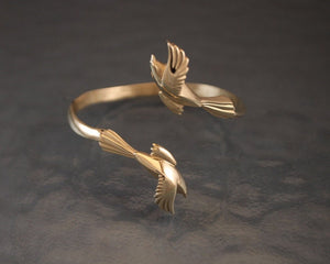 magpies bracelet  bronze or silver