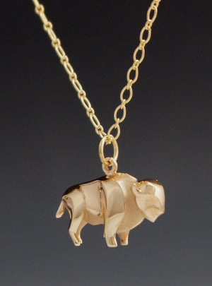 14 k buffalo CHARM